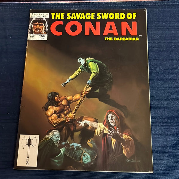 Savage Sword of Conan #155 Behind The Walls… FN