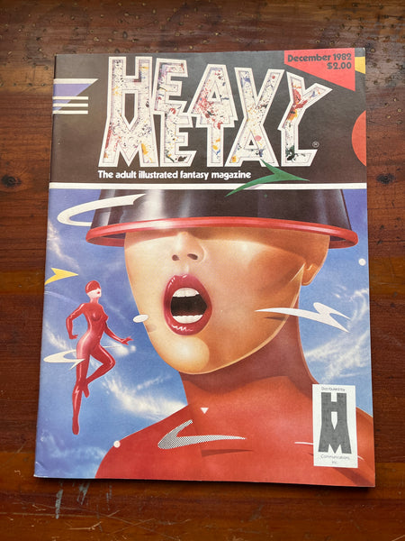 Heavy Metal Magazine December 1982 Wrightson! VF