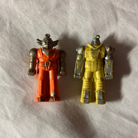 Pair of 1980s Shogun Warriors Pencil Toppers Rare!