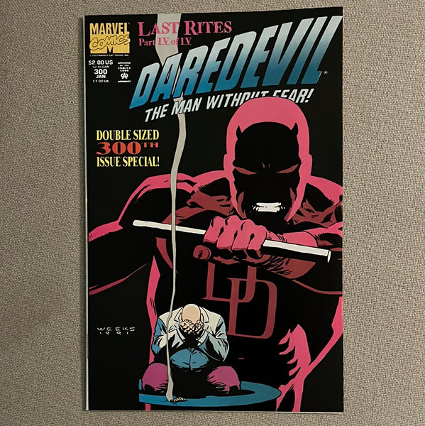 Daredevil #300 The Kingpin Loses It! VFNM