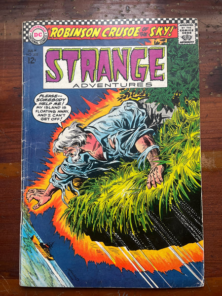 Strange Adventures #202 Silver Age Sci-Fi! VG