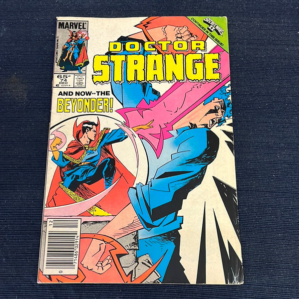 Doctor Strange #74 The Beyonder! Newsstand Variant FN