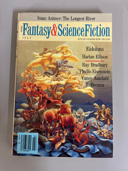 Isaac Asimov Fantasy & Science Fiction Digest July 1988 VFNM