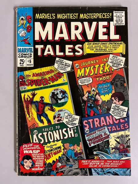 Marvel Tales #5 Silver Age Giant Amazing Spider-Man! VGFN