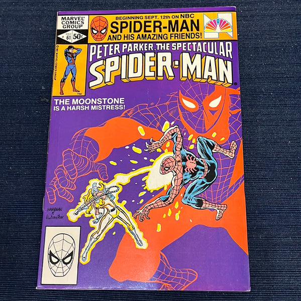 Spectacular Spider-Man #61 Moonstone! VF