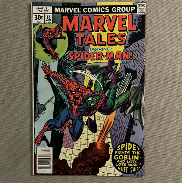 Marvel Tales #78 The Green Goblin Drug Issue! VG