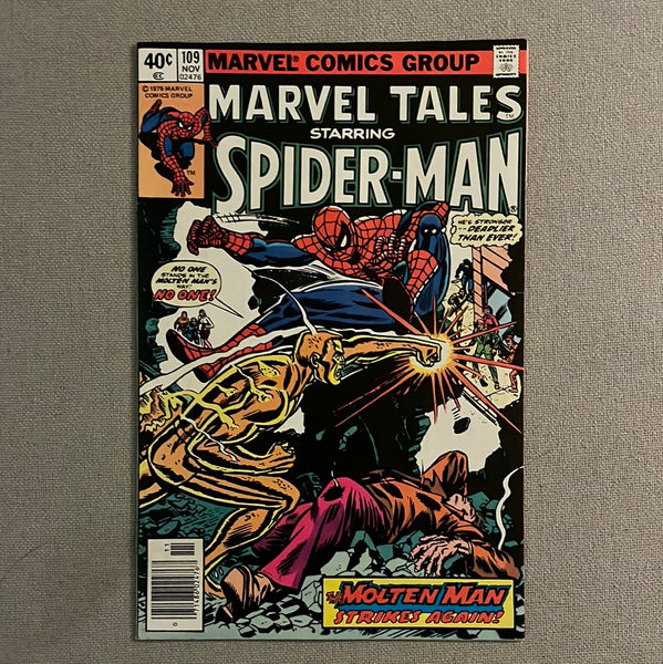 Marvel Tales #109 The Molten Man Strikes! FN