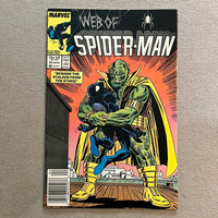 Web Of Spider-Man #25 Newsstand Variant FVF