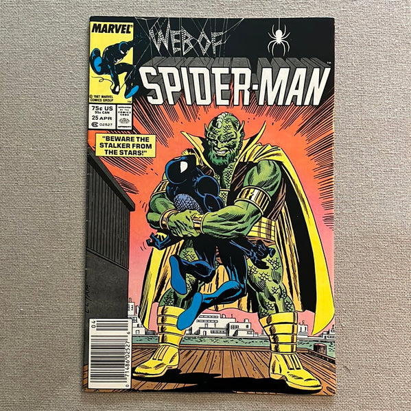 Web Of Spider-Man #25 Newsstand Variant FVF