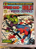 Spider-Man Vs. The Hulk At The Winter Olympics Treasury Edition #25 HTF FN