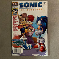 Sonic The Hedgehog #129 Rare Newsstand Variant FN