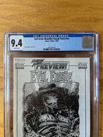 Evil Ernie monthly sneak peek #NN CGC 9.4 WP