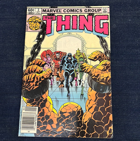 Thing #3 Ben In Chains! Newsstand Variant FVF