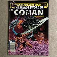 Savage Sword of Conan #96 Newsstand Variant The Soul Devourer! FN