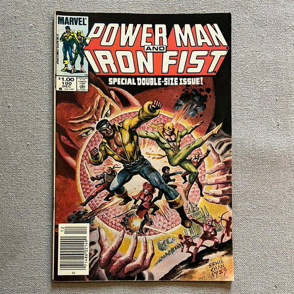 Power Man and Iron Fist #100 Newsstand Variant FVF