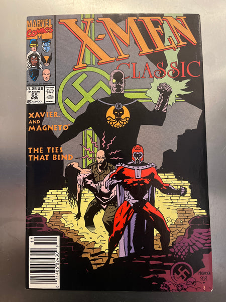 X-Men Classic #65 Xavier and Magneto! Newsstand Variant VFNM
