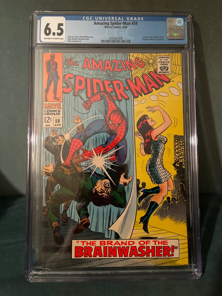 Amazing Spider-Man #59 CGC 6.5 The First Mary Jane Cover! Key