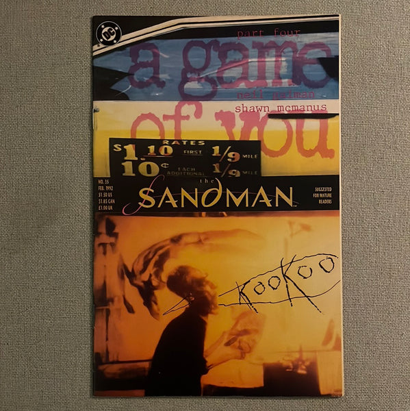 Sandman #35 Gaiman A Game of You FVF