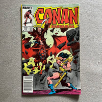Conan The Barbarian #179 Newsstand Variant FN