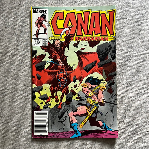 Conan The Barbarian #179 Newsstand Variant FN