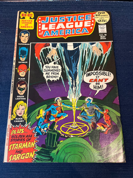 Justice league of America #98 It Can’t Be Him! FVF