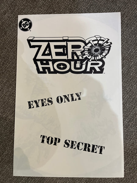 Zero Hour Ashcan Promo 1984 HTF VFNM