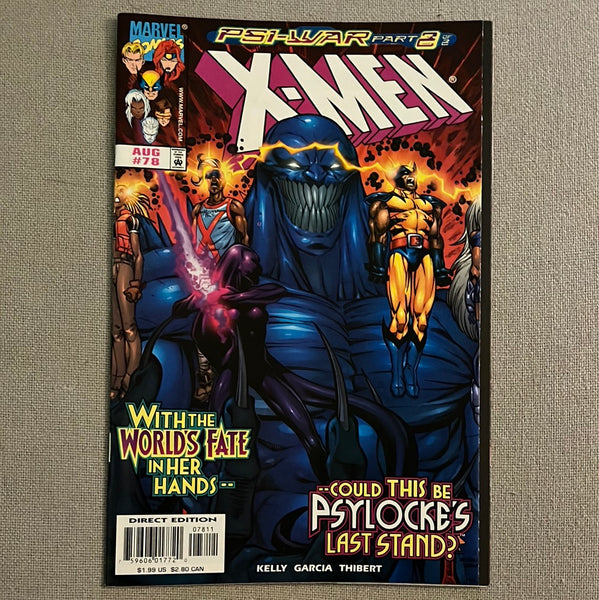 X-Men Vol 2 #78 Psylocke’s Last Stand! NM