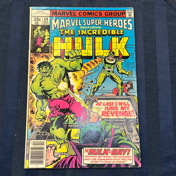 Marvel Super-Heroes #68 The Hulk at Bay! VGFN