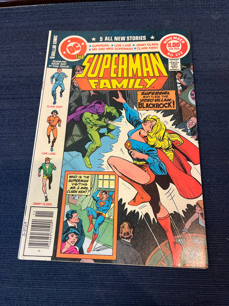 Superman Family #212 5 All New Stories! VF