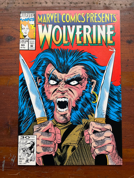 Marvel Comics Presents #93 Wolverine Ghost Rider! VFNM