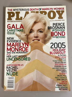 Playboy Magazine December 2005 Marilyn Monroe Pierce Brosnan James Bond VFNM