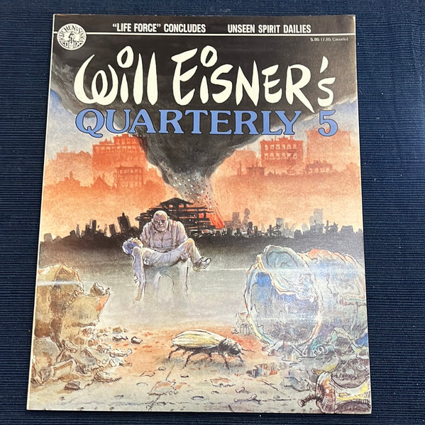 Will Eisner's Quarterly #5 HTF Kitchen Sink VF