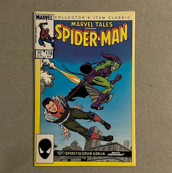 Marvel Tales #178 Spidey Unmasked! VF