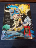 Marvel Year In Review 1990 Magazine Captain America Doom! VF