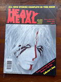 Heavy Metal Magazine Winter 1986 Collector’s Item! FVF