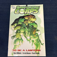 Green Lantern Corps To Be A Lantern Trade Paperback VFNM