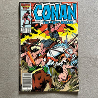 Conan The Barbarian #182 Newsstand Variant FN
