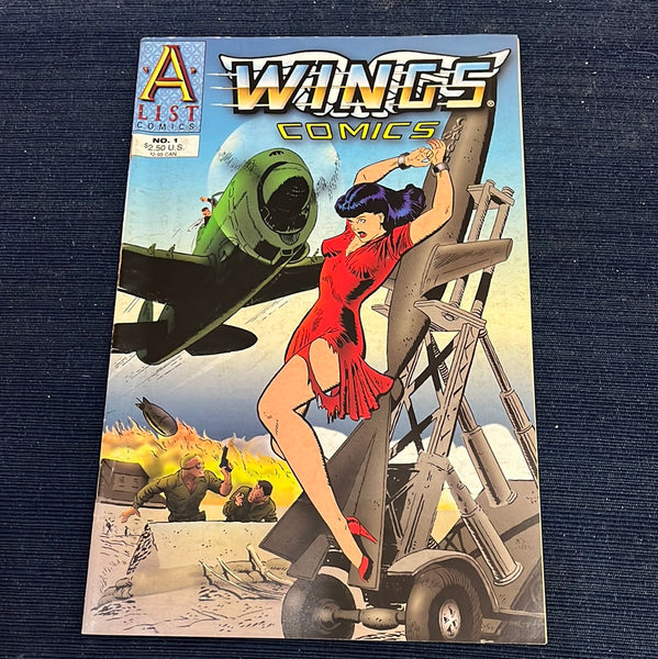 Wings Comics #1 A-List Comics GGA cover FVF