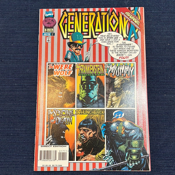 Generation X #17 Stan Lee! Monsters! VFNM