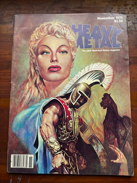 Heavy Metal Magazine November 1978 Corben Moebius! FN