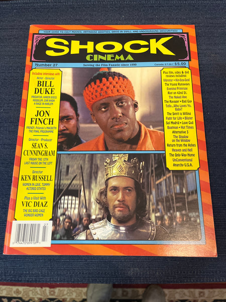 Shock Cinema #27 Cult Movies & Oddities! VFNM