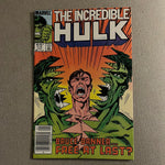 Incredible Hulk #315 Bruce Banner… Free At Last! Newsstand Variant FVF
