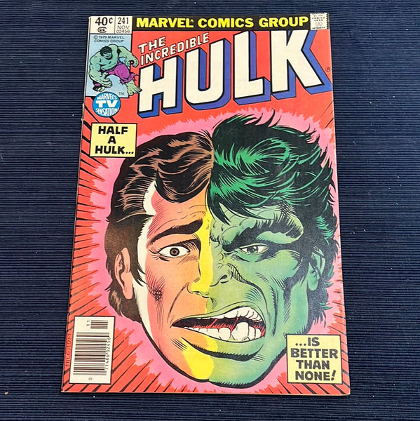 Incredible Hulk #241 Newsstand Variant VF