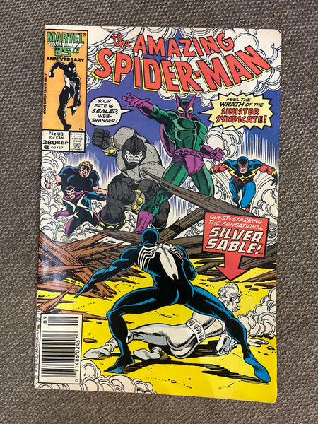 Amazing Spider-Man #280 Newsstand Variant FN