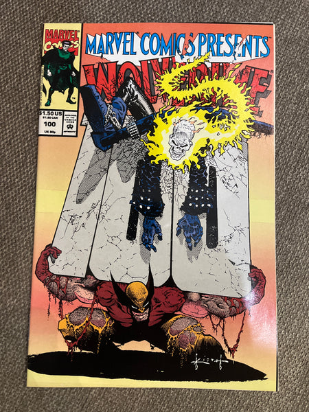 Marvel Comics Presents #100 Ghost Rider Wolverine VFNM