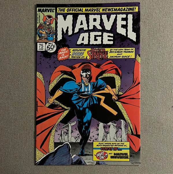 Marvel Age #75 Doctor Strange! VF