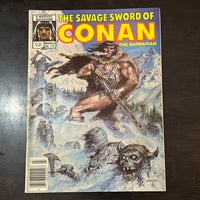 Savage Sword Of Conan #110 Newsstand Variant FVF