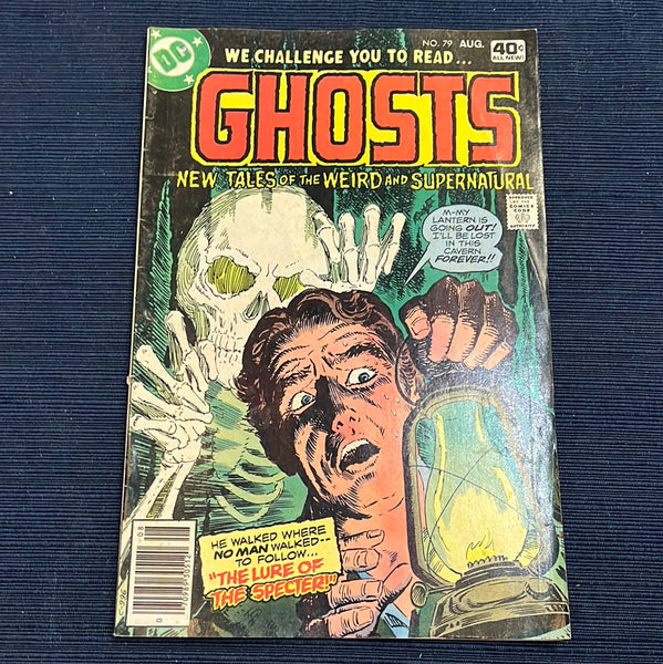 Ghosts #79 Newsstand Variant Bronze Age Horror! FN