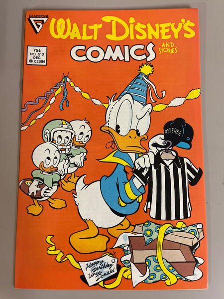 Walt Disney’s Comics and Stories #513 HTF Gladstone VFNM