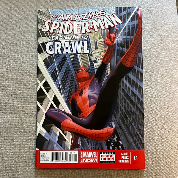Amazing Spider-Man Learning to Crawl #1.1 NM